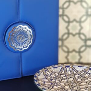 Coffret assiettes artisanale marocaine 3