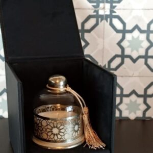 Coffret bougie cloche artisanale marocaine 2